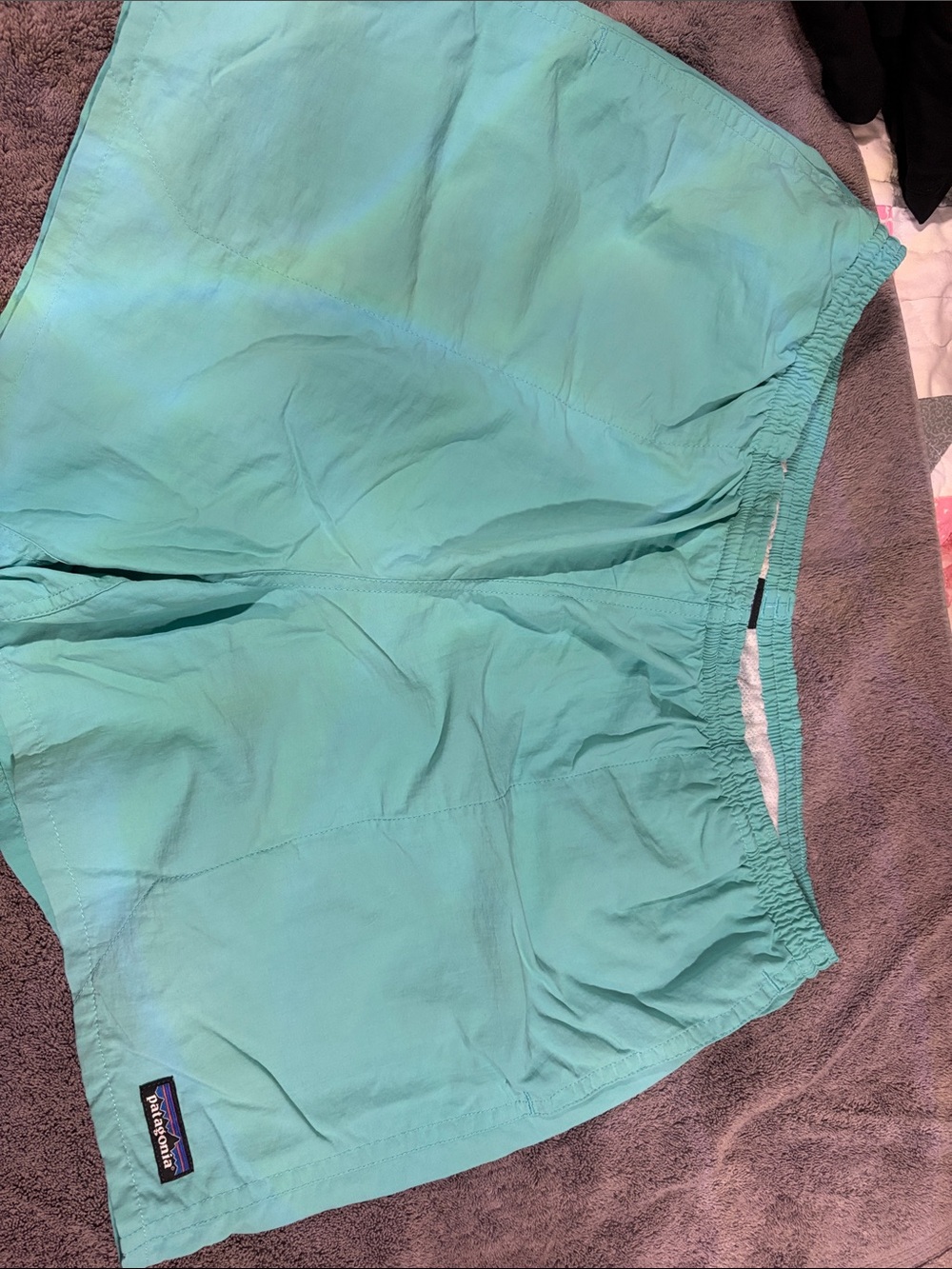 Patagonia Women's Teal Running Shorts
